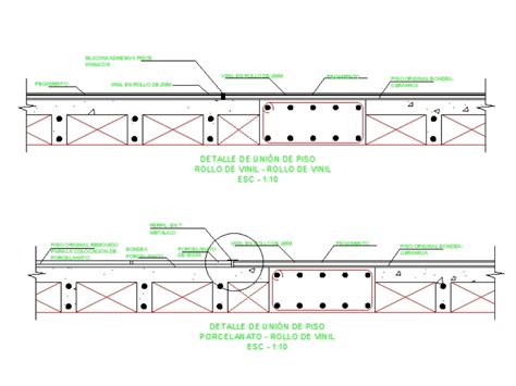 suelo tecnico detalle constructivo|Detalles pisos en AutoCAD .